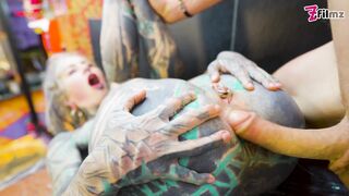 Anuskatzz Anal Sex With Her Tattoo Customer