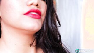 Latina Ana Montes' backyard tits and pussy show